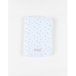 Protge carnet de sant jersey blanc