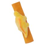Prot�ge ceinture enfant ultra doux avec peluche dino - orange