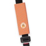 Prot�ge ceinture de s�curit� en coton bio perl vichy