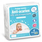 Protge matelas bb anti - acarien alse impermable blanc