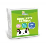 Protège matelas bébé bamboo - alèse imperméable blanc Protège matelas bébé bamboo - alèse imperméable blanc