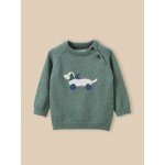 Pull b�b� - coton biologique celadon chine