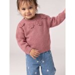 Pull b�b� fille manches longues rose poudr�