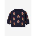 Pull bb garon nol jacquard marine