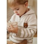 Pull bb en tricot cracotte ecru