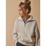 Pull camionneur fille ecru chine