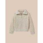 Pull camionneur fille ecru chine