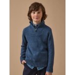 Pull col camionneur gar�on bleu chine