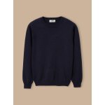 Pull col rond gar�on marine
