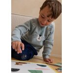 Pull enfant en tricot oscar ecru Pull enfant en tricot oscar ecru