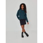 Pull fille avec �toile vert