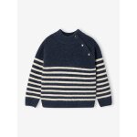 Pull fille marine