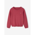 Pull fille personnalisable framboise