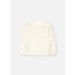 Pull de fille en tricot blanc Pull de fille en tricot blanc