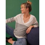 Pull fin grossesse envie de fraise blanc