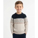 Pull gar�on beige chine