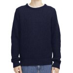 Pull gar�on crew neck marine