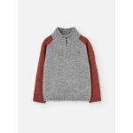 Pull gar�on fonc� gris