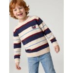 Pull gar�on manches longues marine