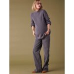 Pull grossesse et allaitement devant / dos volutif anthracite