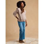 Pull grossesse et allaitement taupe