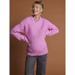 Pull de grossesse en ctes perles envie de fraise rose pep's