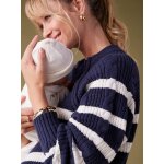 Pull grossesse style marinire envie de fraise marine