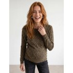 Pull de grossesse vert