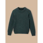 Pull en laine gar�on vert anglais