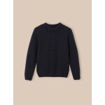 Pull lambswool garon marine