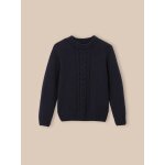 Pull lambswool marine