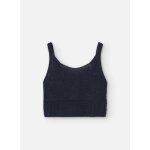 Pull en maille avec bretelles bleu Pull en maille avec bretelles bleu