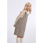 Pull en maille duveteuse beige