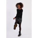 Pull en maille duveteuse noir