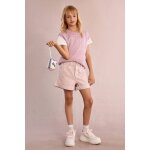 Pull en maille, sans manches rose