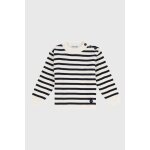 Pull marin col rond  boutons fouesnant enfant nature / navire