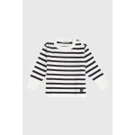 Pull marin en laine mrinos briac enfant nature / navire