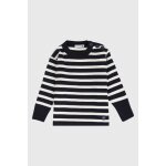 Pull marin en laine mrinos briac enfant navire / nature