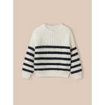 Pull rayé rayure ecru Pull rayé rayure ecru