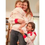 Pull  rayures matchy matchy femme capsule famille ray rose