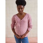 Pull rversible devant / dos grossesse et allaitement vieux rose