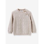 Pull torsad� beige