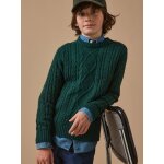 Pull torsad� gar�on vert