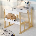 Pupitre d'�criture avec rangement - kiron blanc