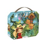 Puzzle 100 pcs inspir de rousseau multicolore