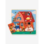 Puzzle 3 niveaux chez moo bleu