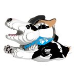 Puzzle 3d - chien black; white