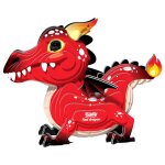 Puzzle 3d - dragon red Puzzle 3d - dragon red