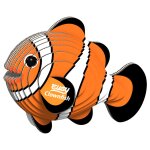 Puzzle 3d - poisson clown orange