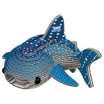 Puzzle 3d - requin baleine blue